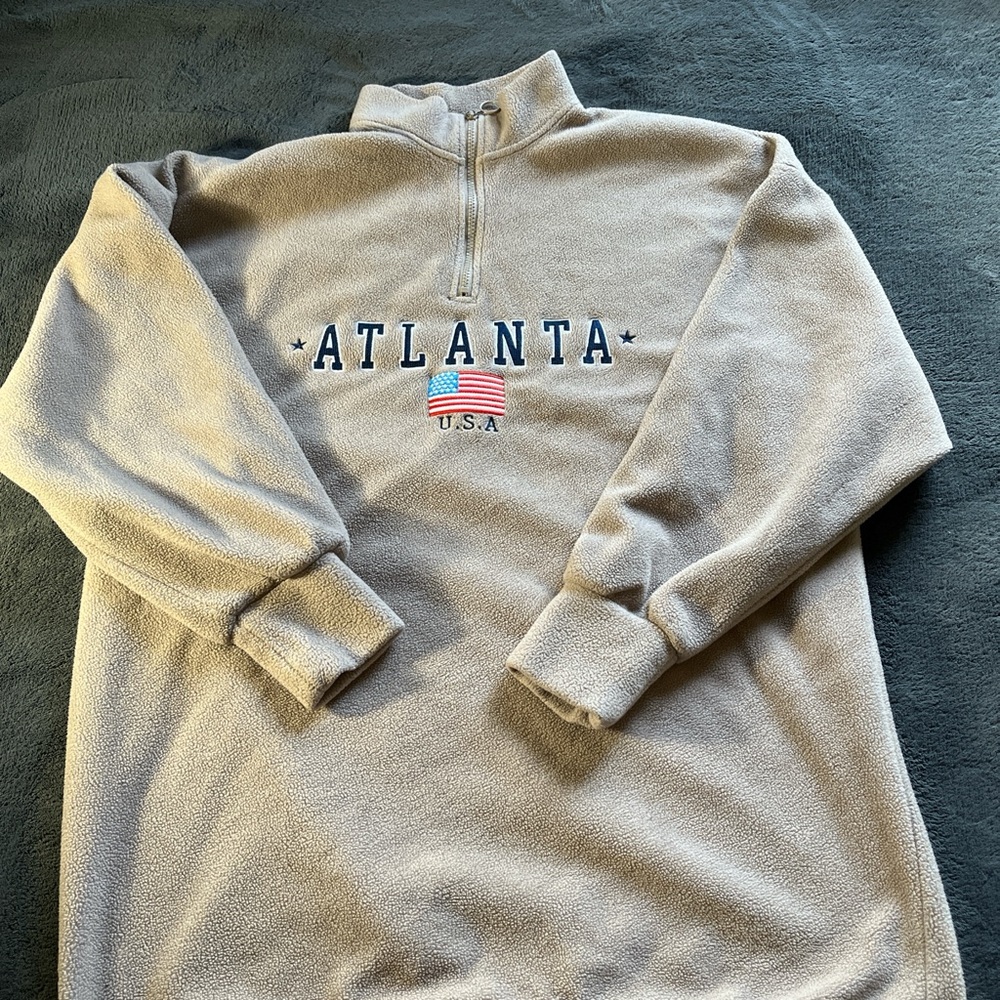 Atlanta USA Tan Men's Sweater